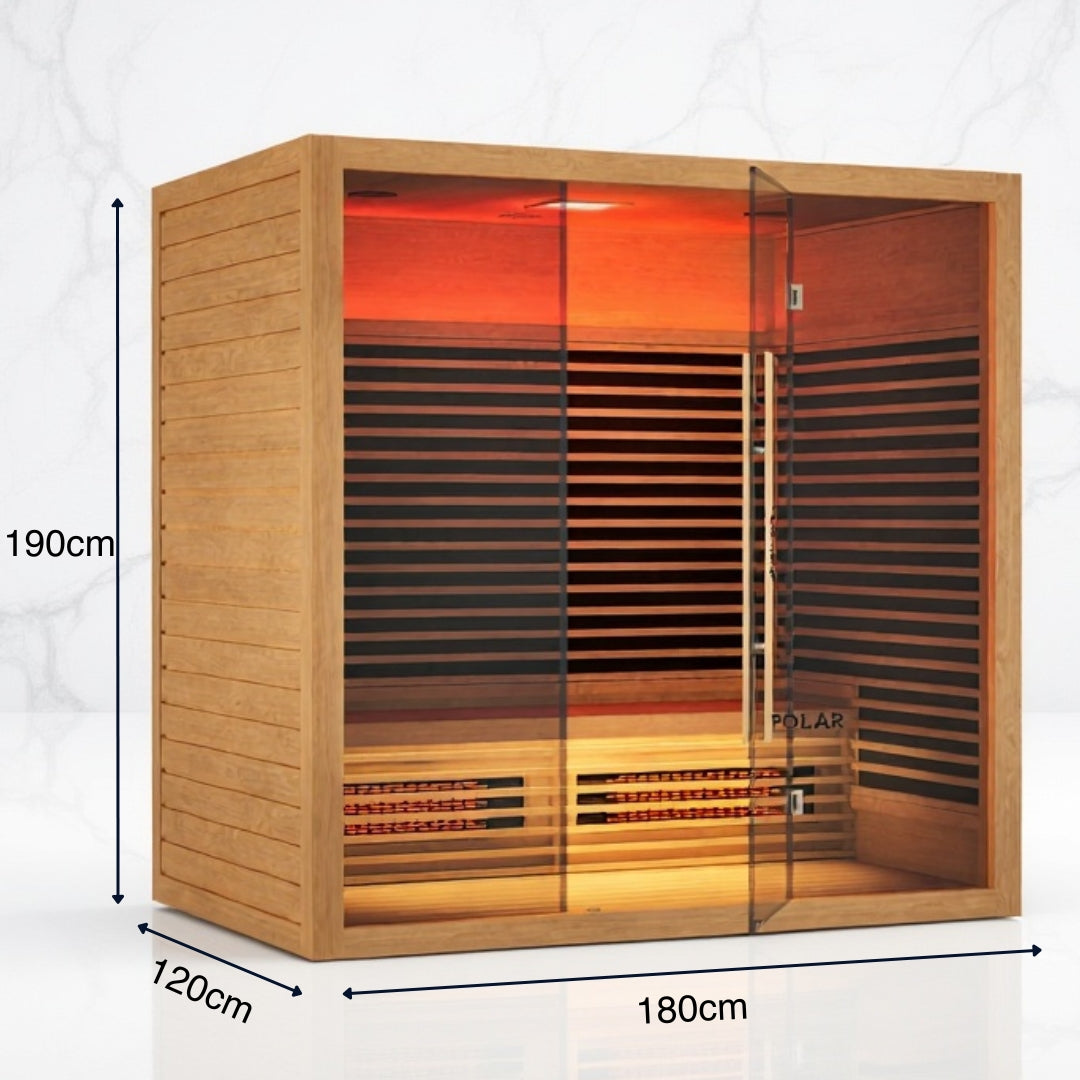 Polar Recovery Nova 4 Person Infrared Sauna