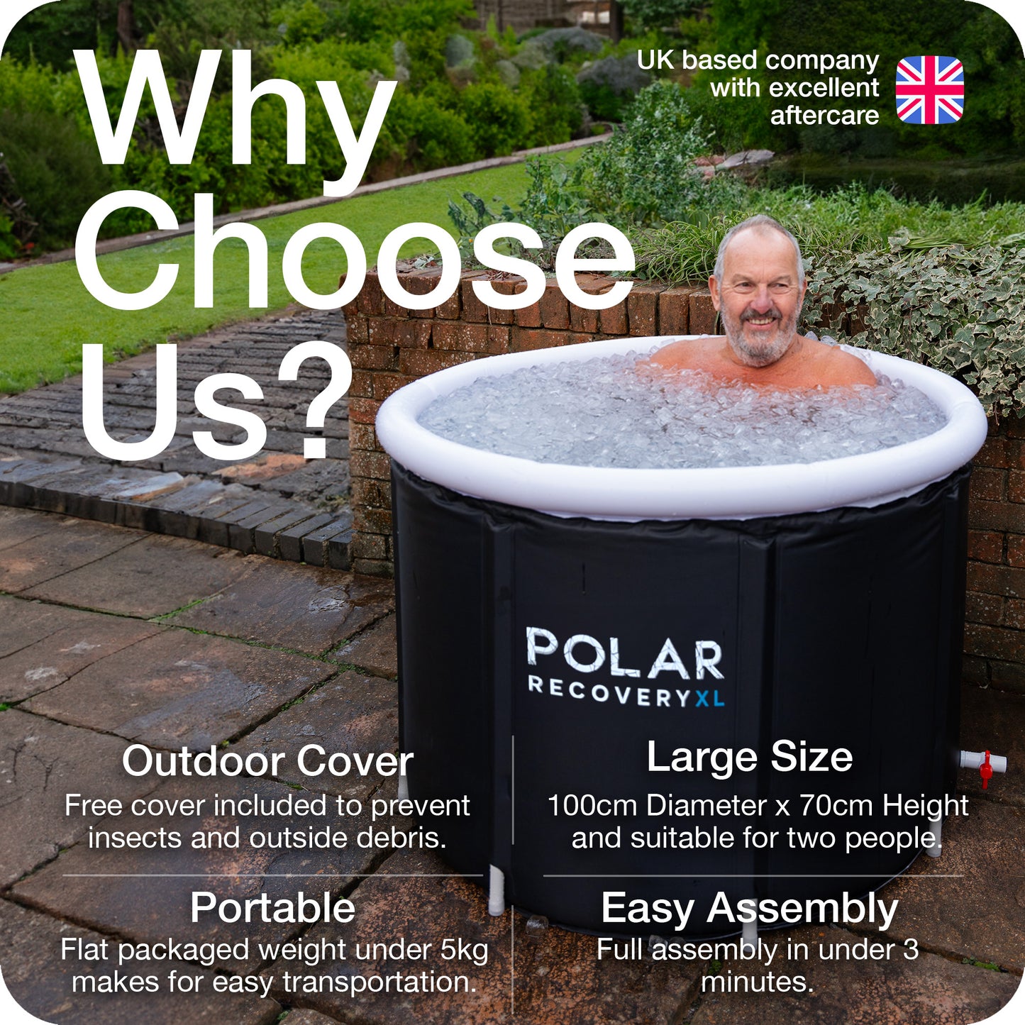 Polar Recovery™ XL Ice Bath Tub