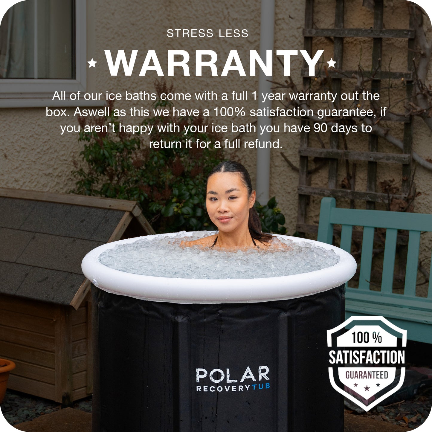 POLAR RECOVERY™ ICE BATH TUB GREY