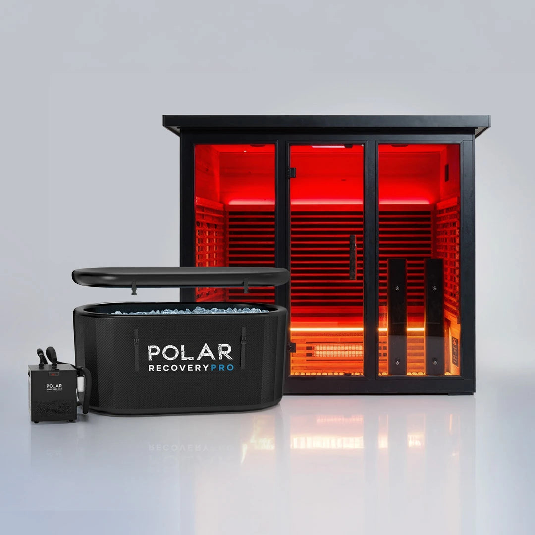 Polar Eclipse 5 Person Outdoor Infrared Sauna