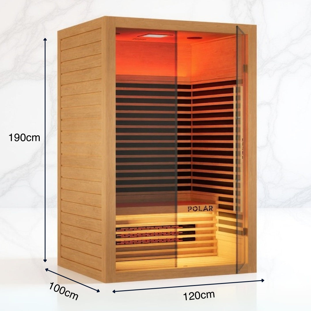 Polar Recovery Nova 2 Person Infrared Sauna