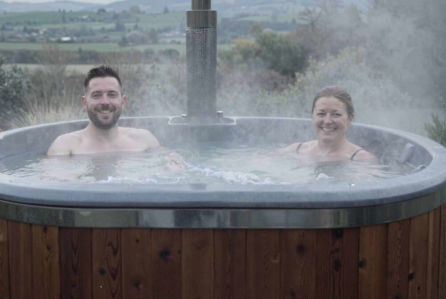 Polar Ember Wood Fired Hot Tub + FREE Pro Ice Bath