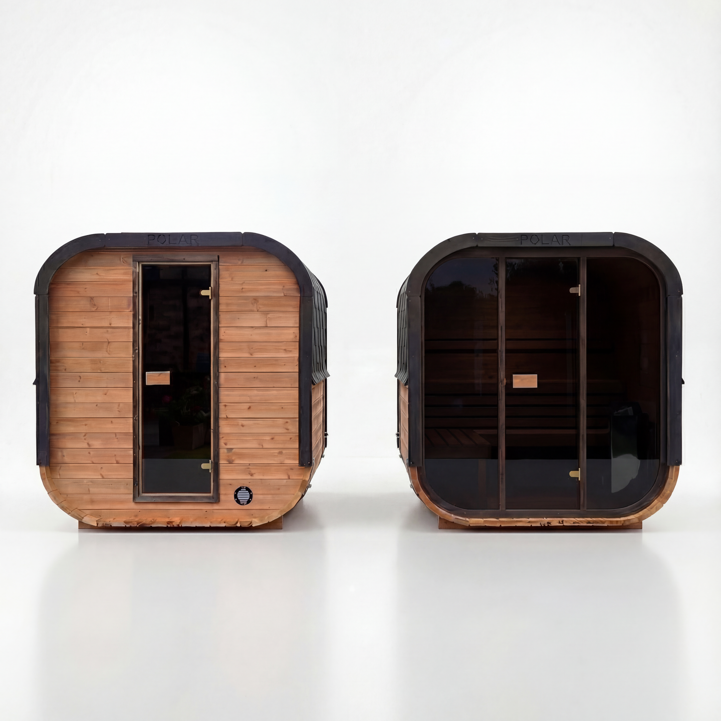 Sauna cube + Free Glass Front Upgrade