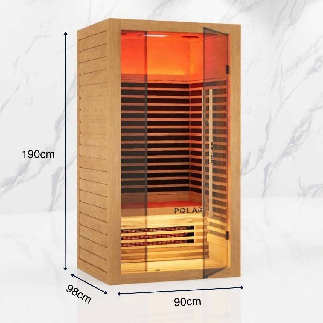 Polar Recovery Nova 1 Person Infrared Sauna