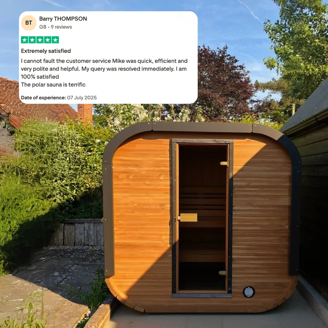 Polar Recovery Sauna Cube - 3-5 Person Outdoor Sauna
