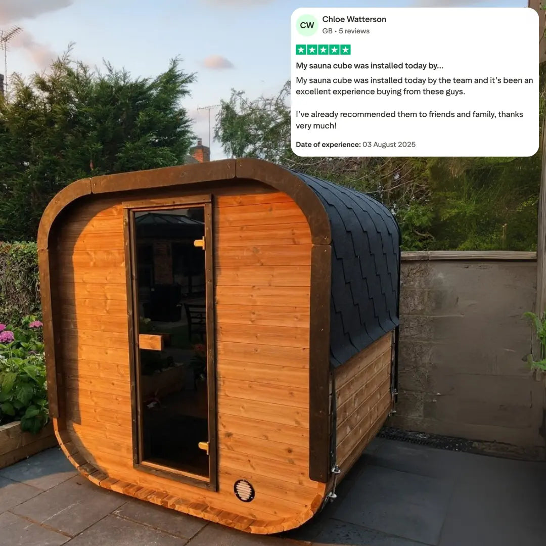 Polar Recovery Sauna Cube - 3-5 Person Outdoor Sauna