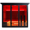 Polar Eclipse 5 Person Outdoor Infrared Sauna