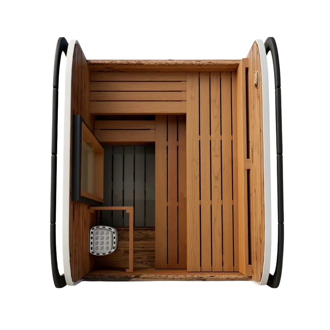 Polar Recovery Sauna Cube - 3-5 Person Outdoor Sauna