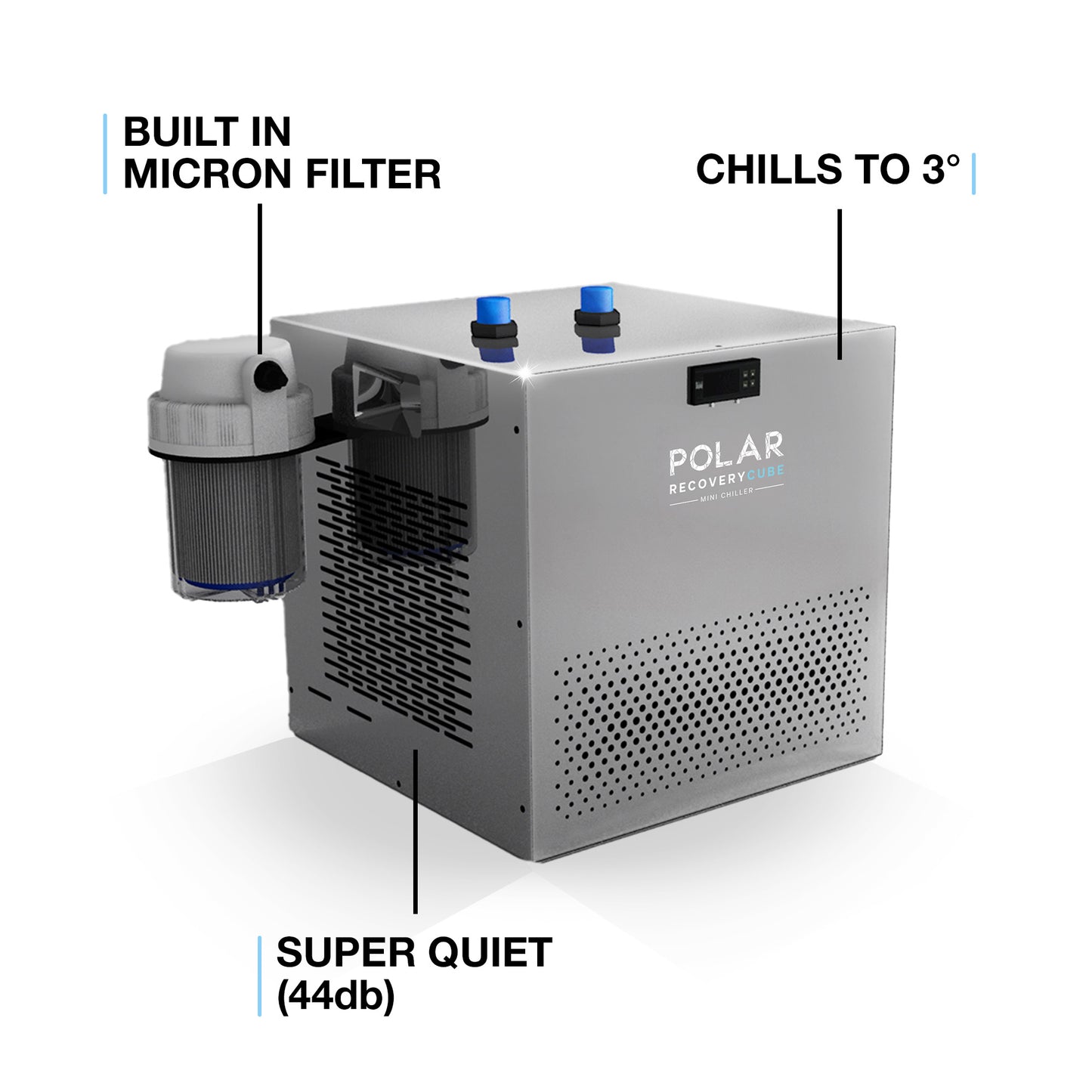 Polar Recovery Cube™ Mini Ice Bath Chiller Bundle