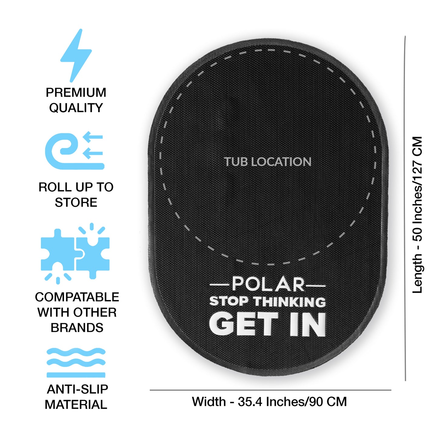 Ice Bath Floor Mat