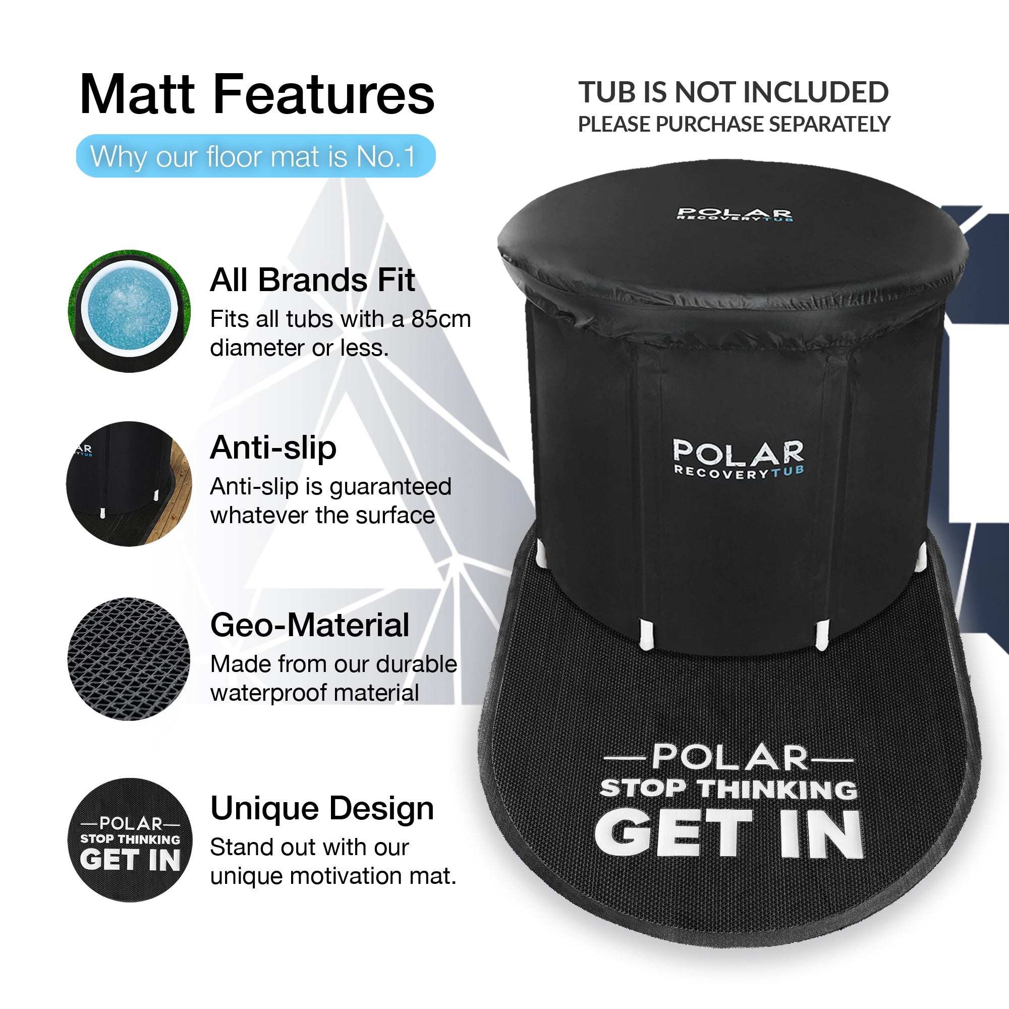 Ice Bath Floor Mat