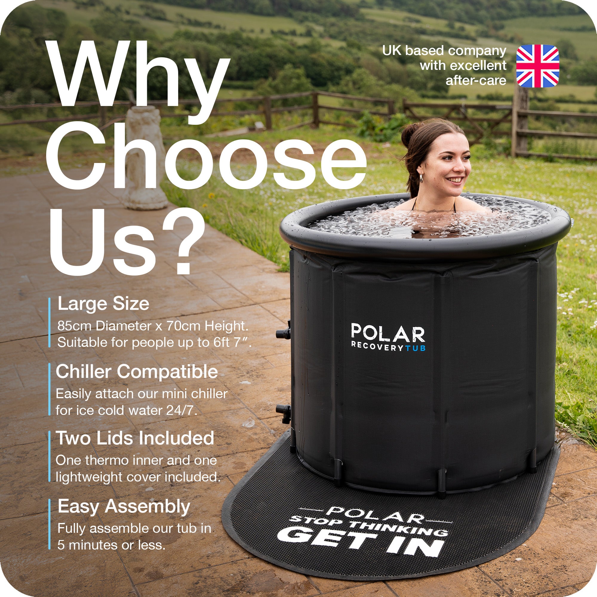 Polar Recovery Ice Bath Tub 2.0 thumbnail 2