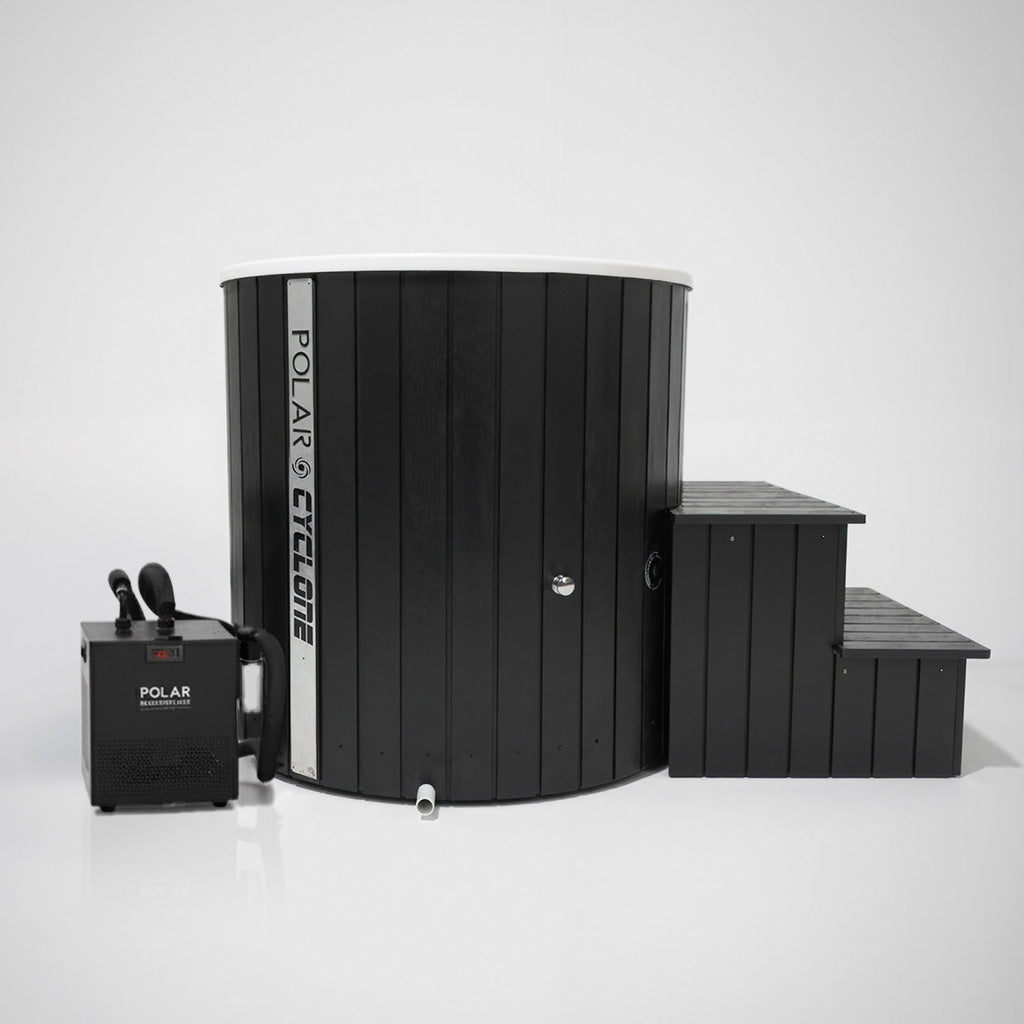 Polar Cyclone - Wood Ice Bath (Black)