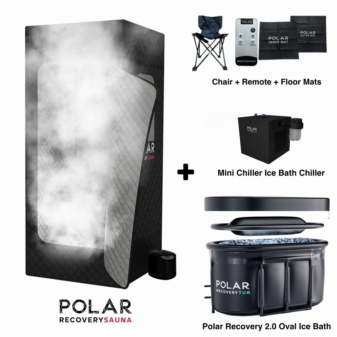 Portable Steam Sauna Box Polar-Recovery Portable Steam Sauna Box Polar-Recovery