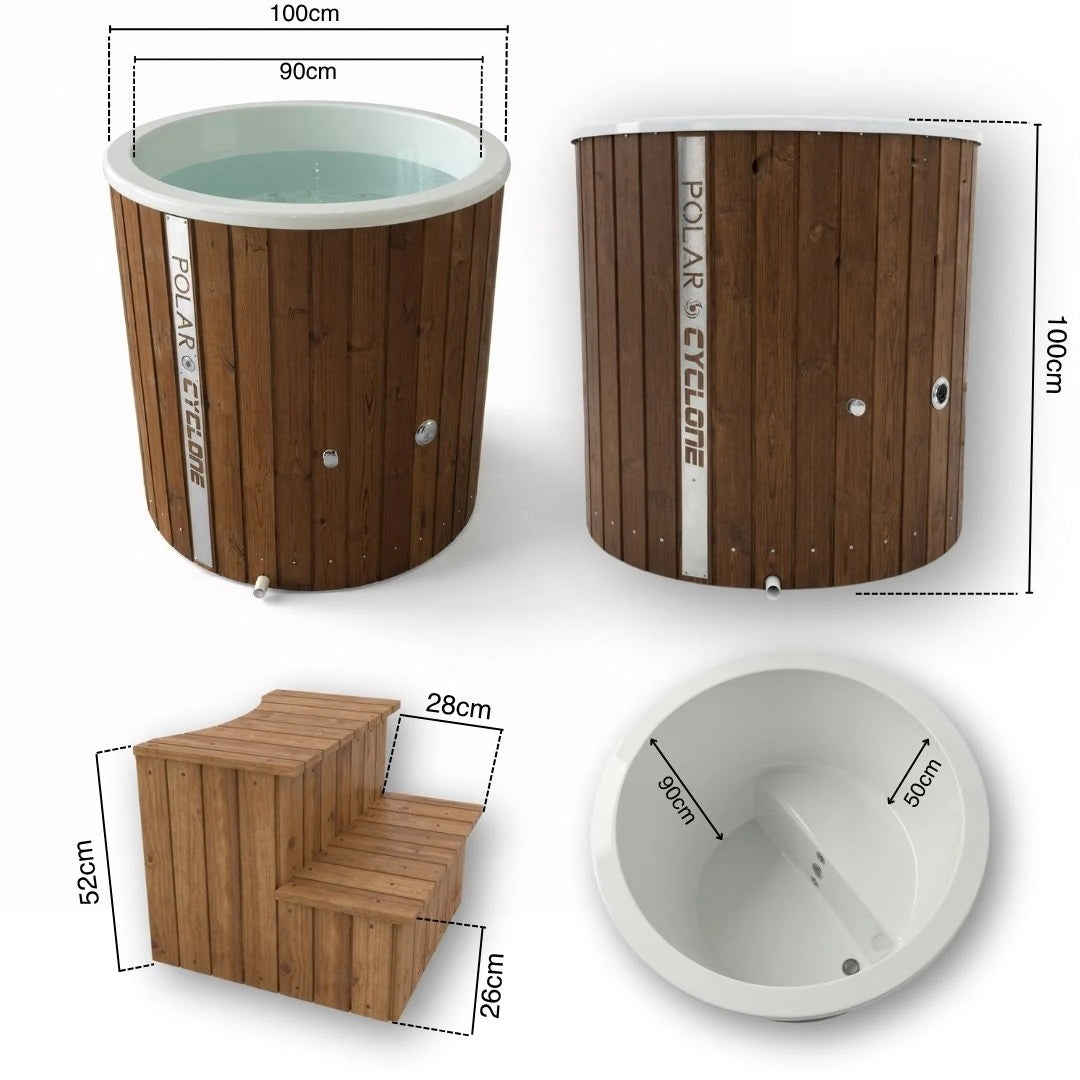 Polar Cyclone - Wood Ice Bath thumbnail 3
