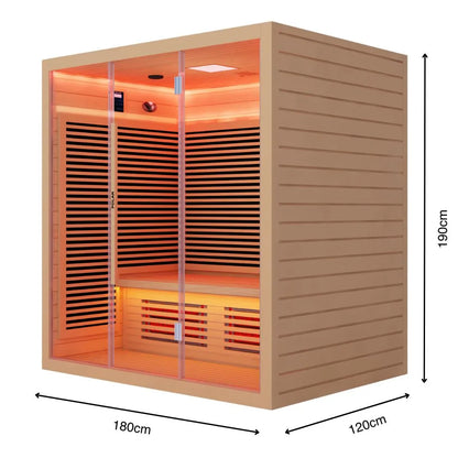 Polar Recovery Nova 4 Person Infrared Sauna