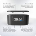 Polar Recovery Pro Ice Bath Black