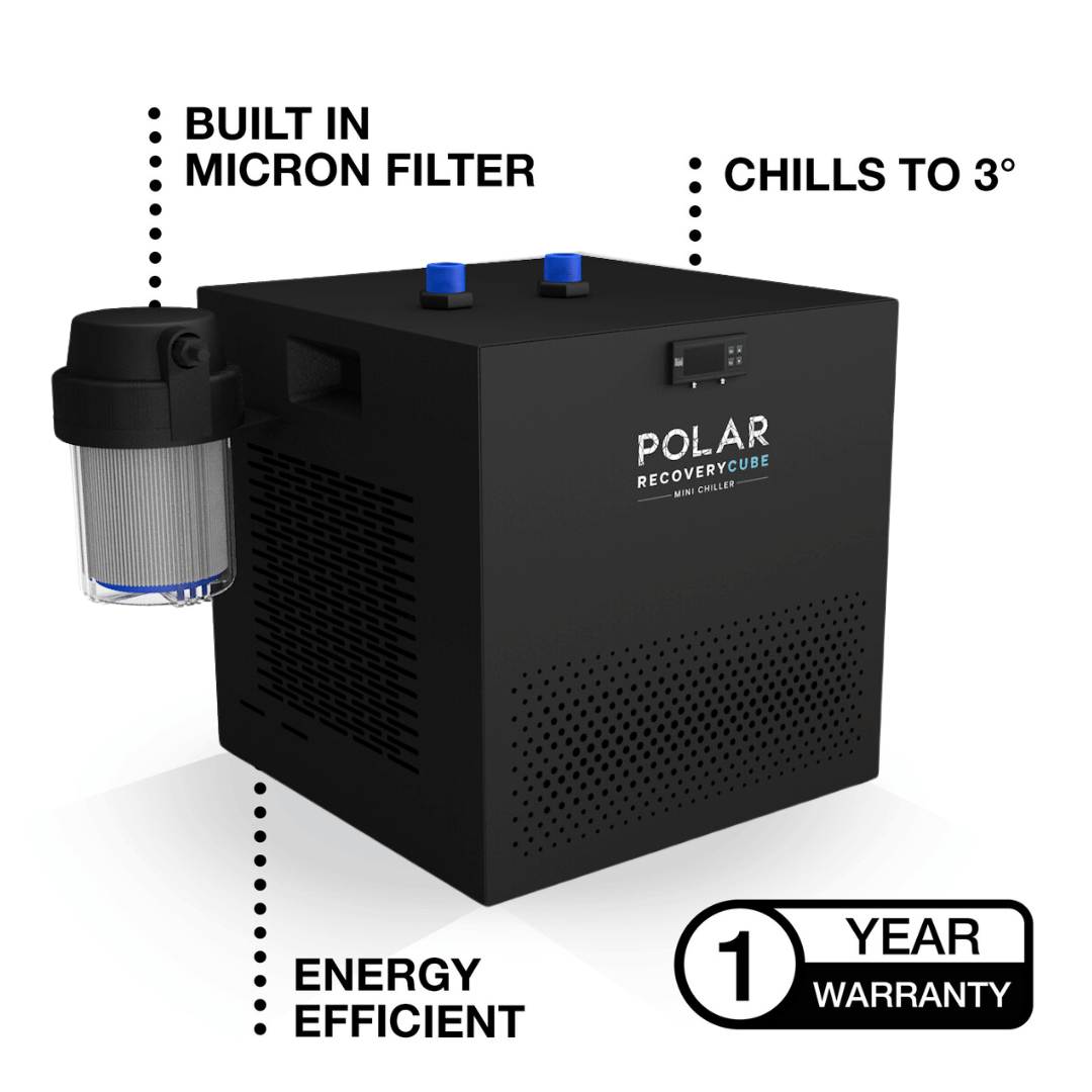 Polar Recovery Cube™ Mini Eisbad Chiller-Pakete