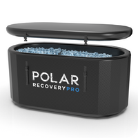 Polar Recovery Pro Ice Bath Black
