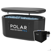 Polar Recovery Pro Ice Bath Black