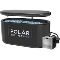 Polar Recovery Pro Ice Bath Black