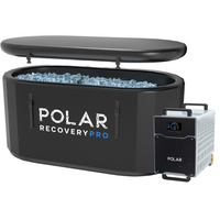 Polar Recovery Pro Ice Bath Black