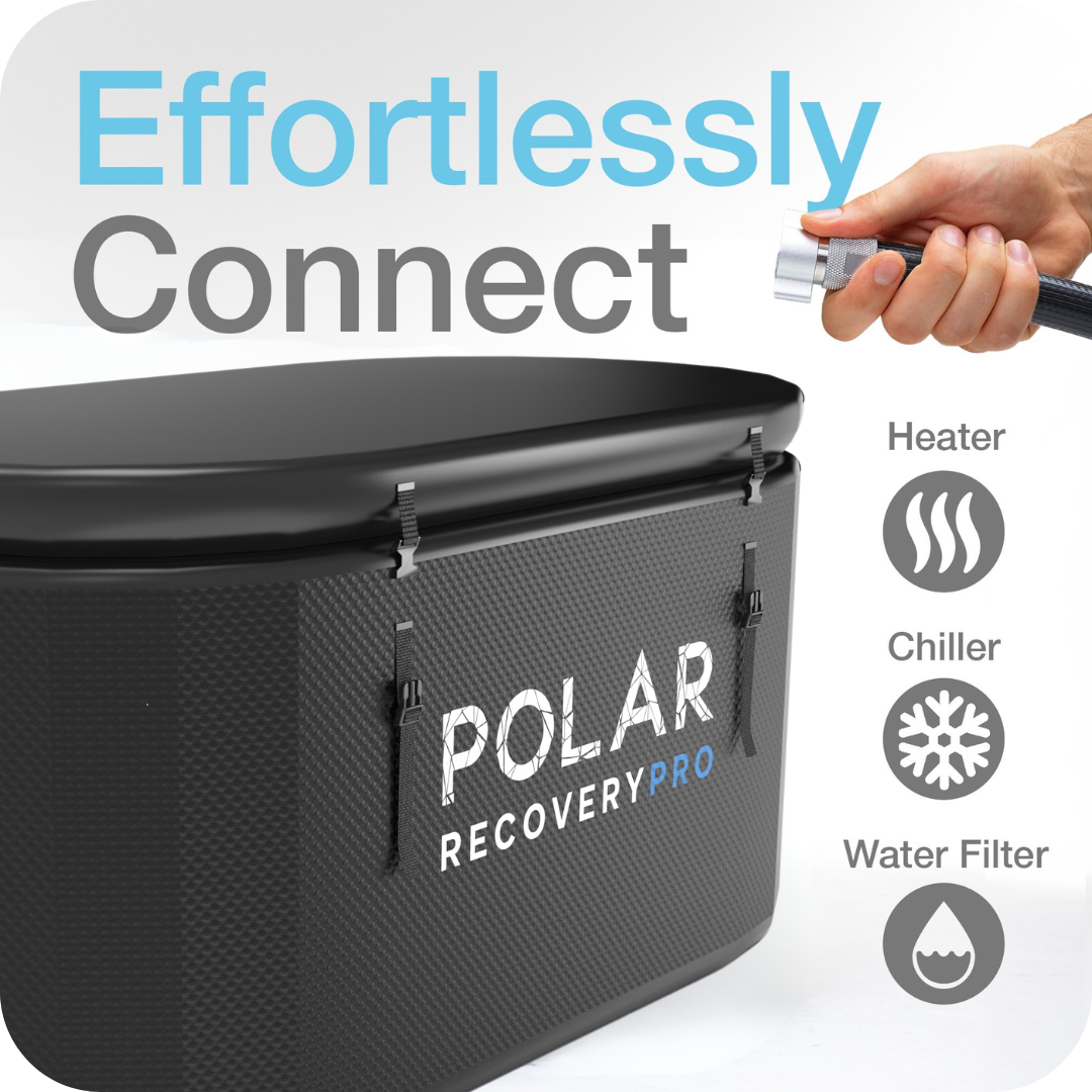 Polar Recovery Pro Ice Bath Black