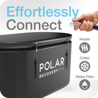 Polar Recovery Pro Ice Bath Black