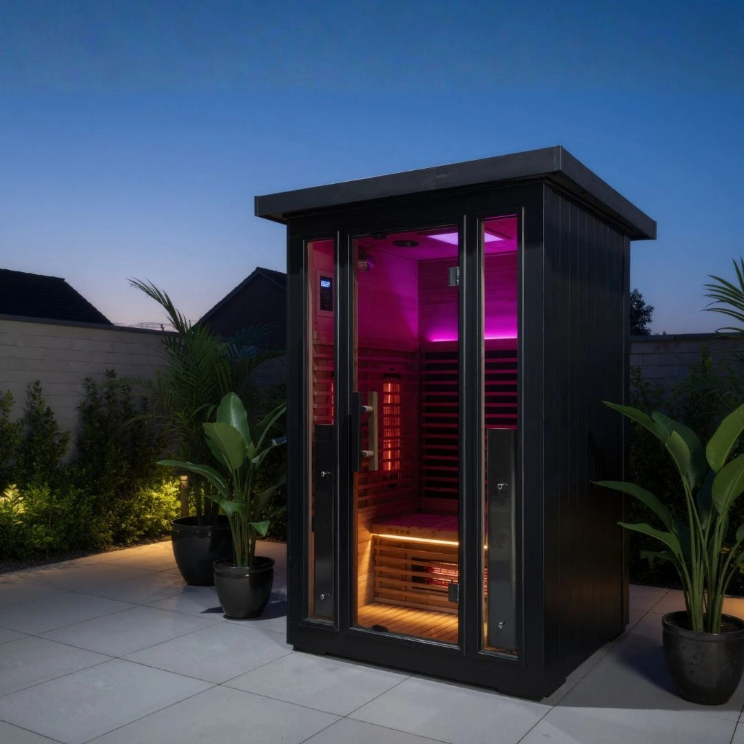 Polar Eclipse 2 Person Outdoor Infrared Sauna