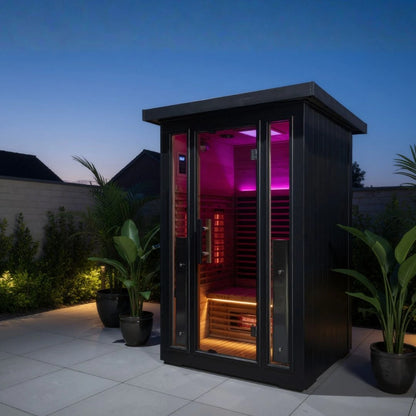 Polar Eclipse 2 Person Outdoor Infrared Sauna