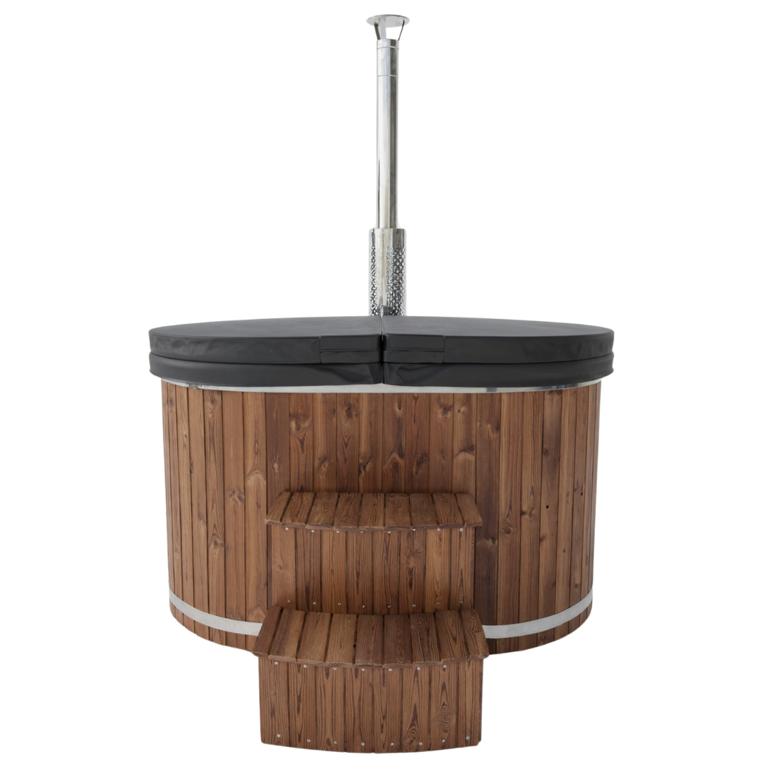 Polar Ember Wood Fired Hot Tub + FREE Pro Ice Bath