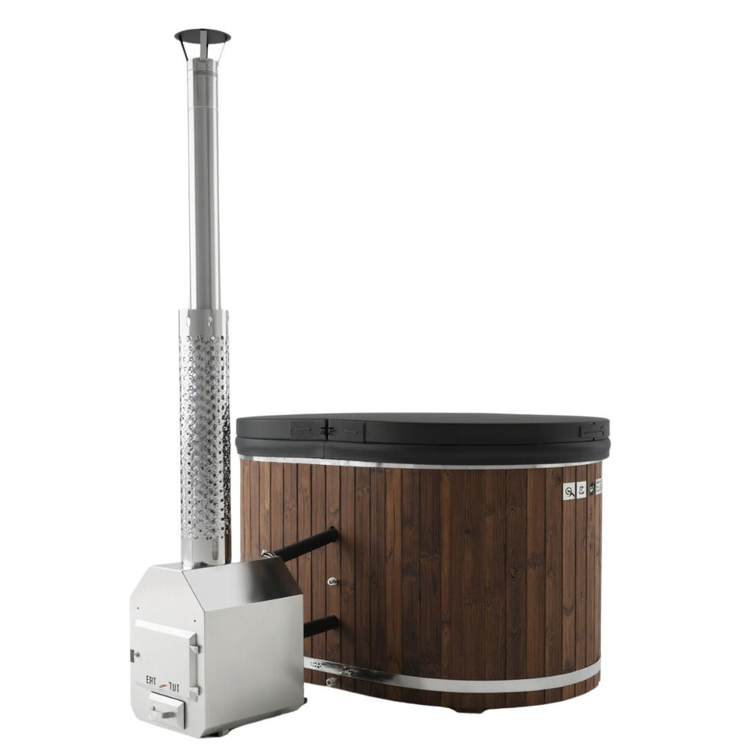 Polar Ember Wood Fired Hot Tub + FREE Pro Ice Bath