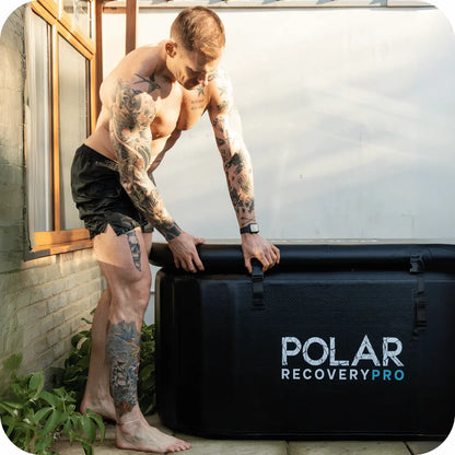 Polar Recovery Pro Ice Bath Black
