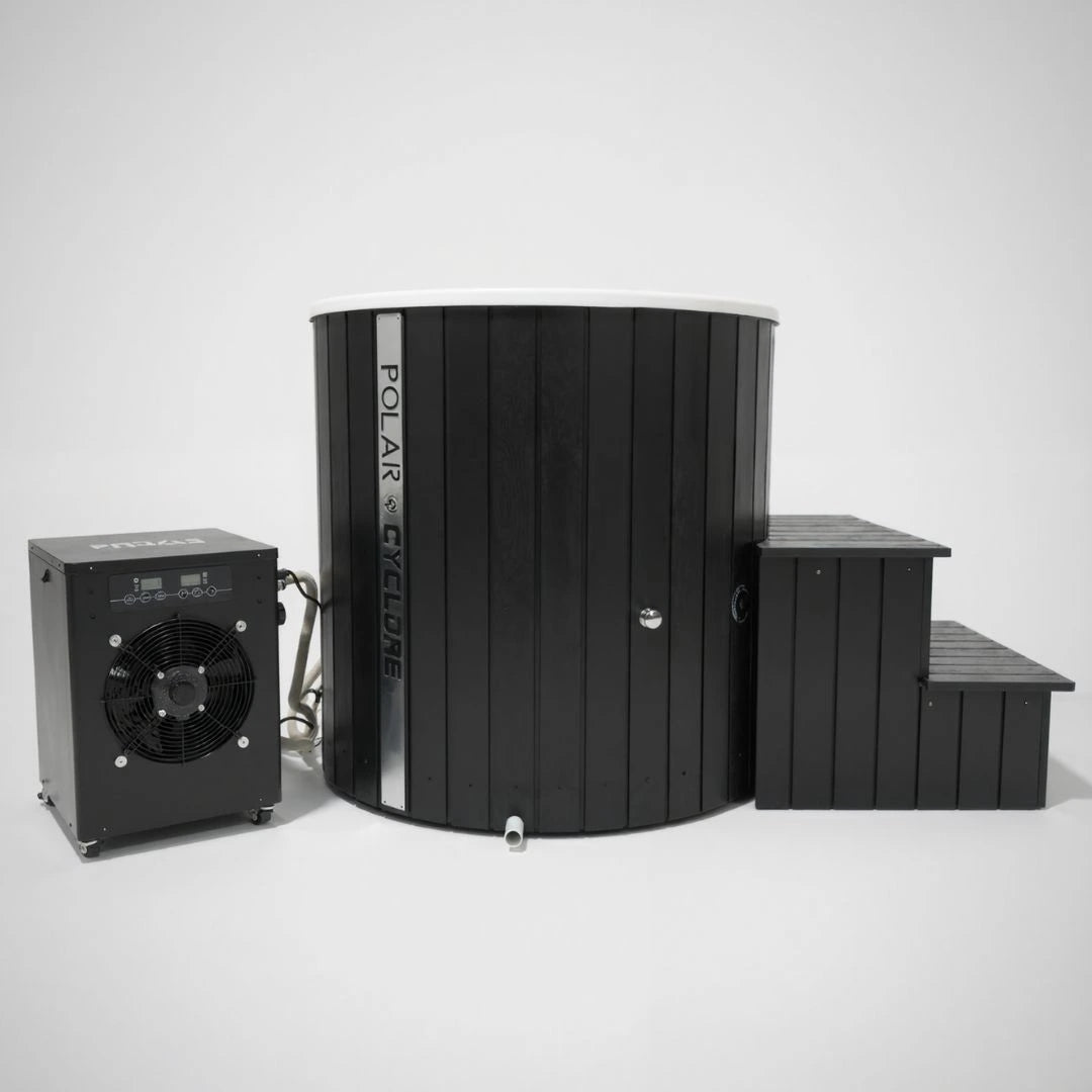 Polar Cyclone - Wood Ice Bath (Black) thumbnail 7