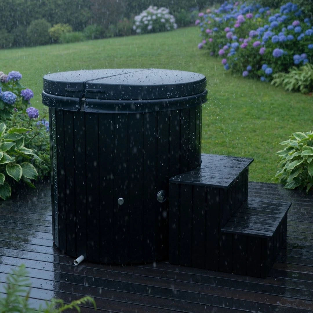 Polar Cyclone - Wood Ice Bath (Black)