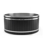 Polar Plunge Cedar Ice Bath (Black)