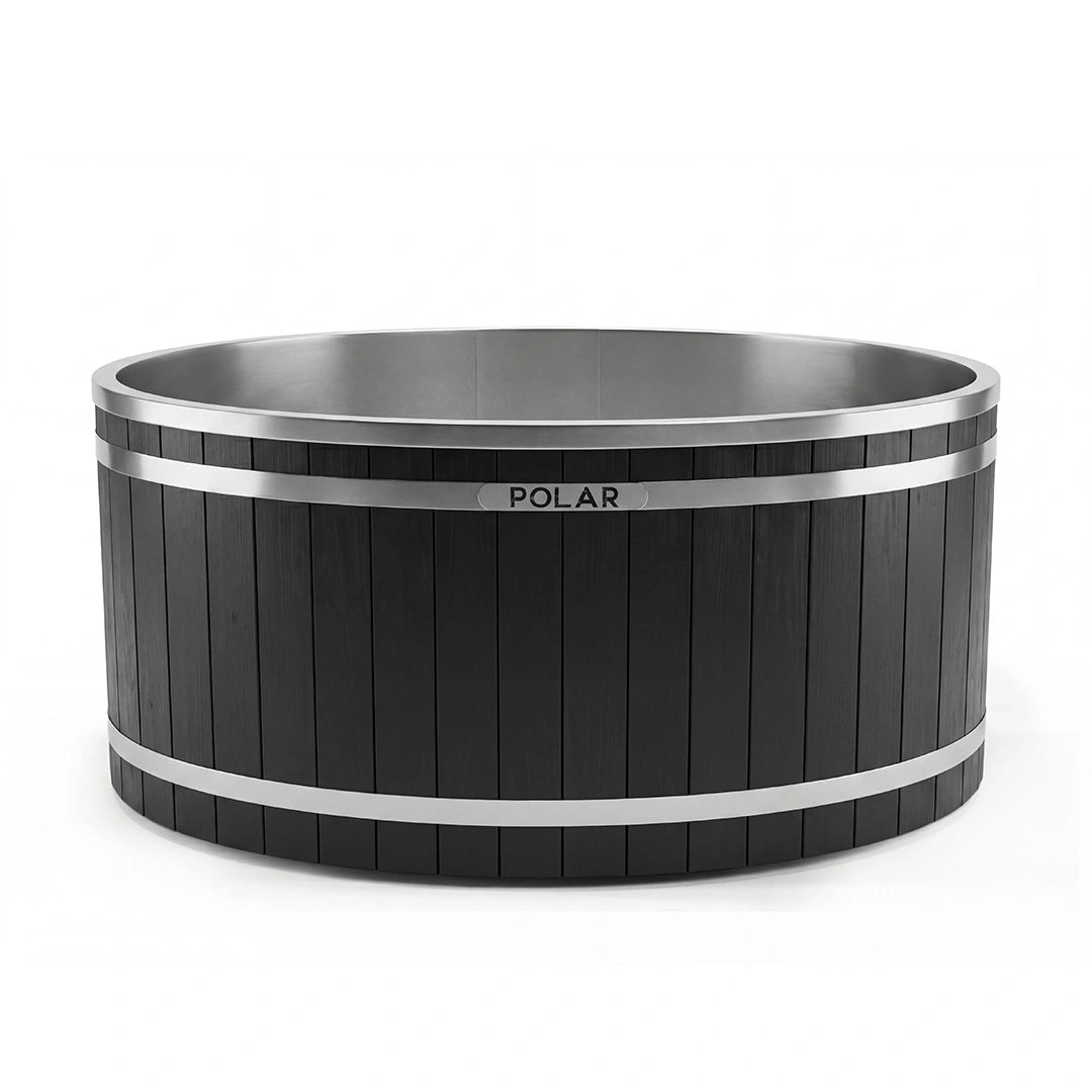 Polar Plunge Cedar Ice Bath (Black)