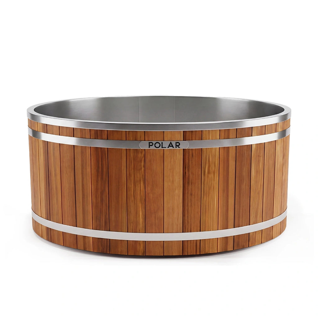 Polar Plunge Cedar Ice Bath (Black)