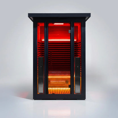 Polar Eclipse 2 Person Outdoor Infrared Sauna