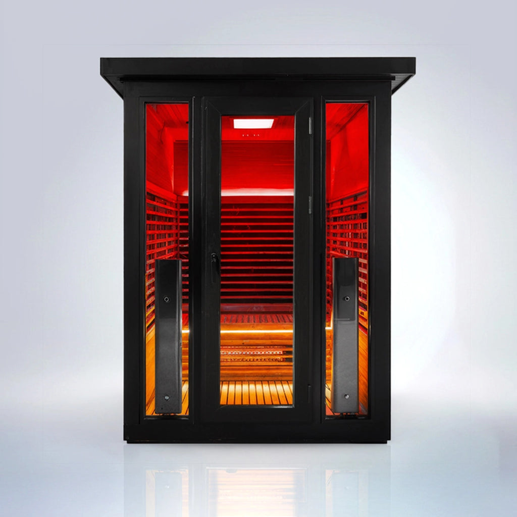 Polar Eclipse 3 Person Outdoor Infrared sauna