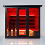 Polar Eclipse 5 Person Outdoor Infrared Sauna