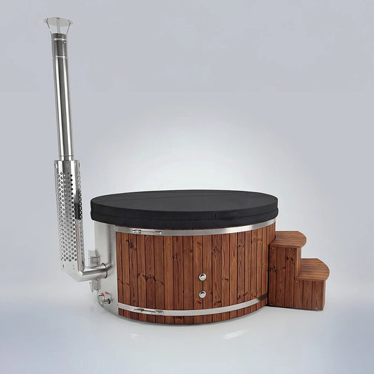 Polar Royal - Round Wood Fired Hot Tub