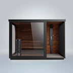 Polar Cove Large Sauna With Outdoor Shower