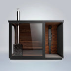 Polar Cove Large Sauna With Outdoor Shower