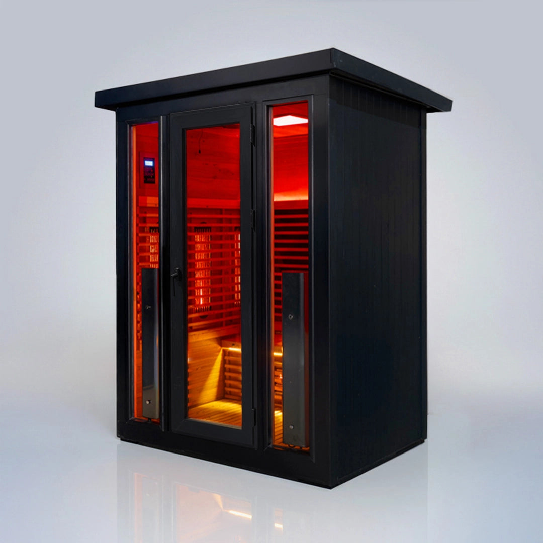 Polar Eclipse 3 Person Outdoor Infrared sauna
