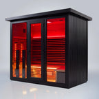 Polar Eclipse 5 Person Outdoor Infrared Sauna