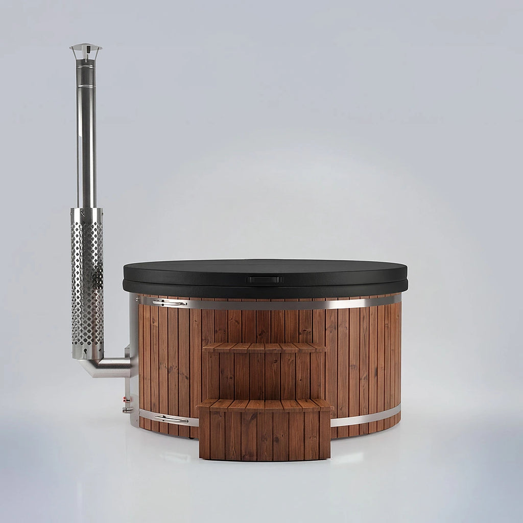 Polar Royal - Round Wood Fired Hot Tub