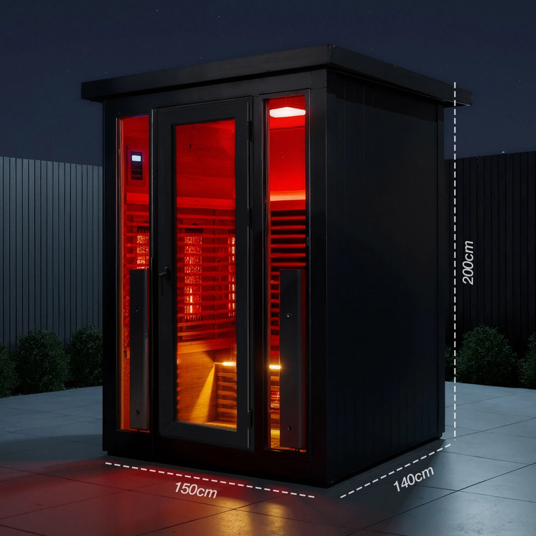 Polar Eclipse 3 Person Outdoor Infrared sauna