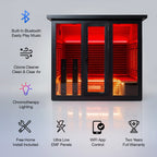 Polar Eclipse 5 Person Outdoor Infrared Sauna