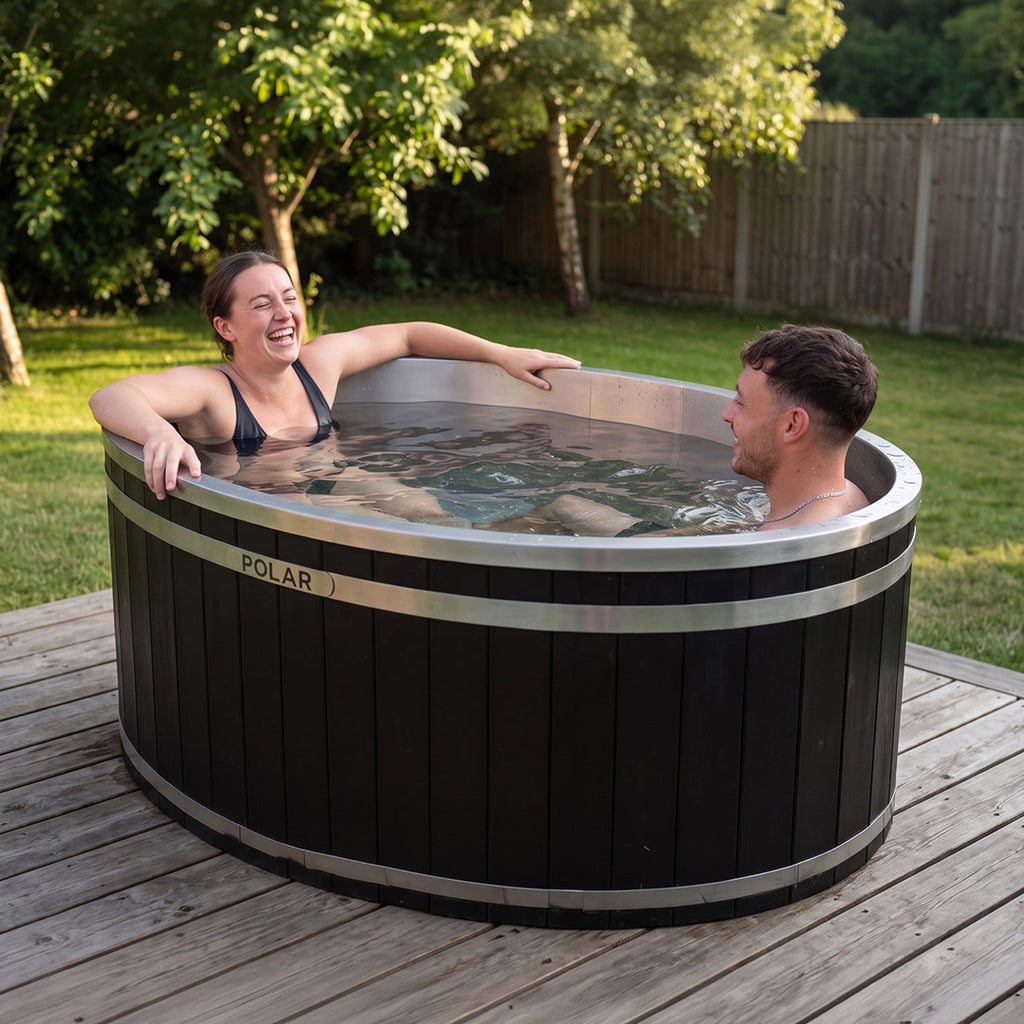 Polar Plunge Cedar Ice Bath (Black)